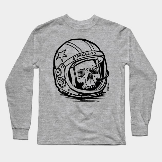 Star Gazing for TPInktober 2018 #tpinktober T-Shirt Long Sleeve T-Shirt by sketchnkustom